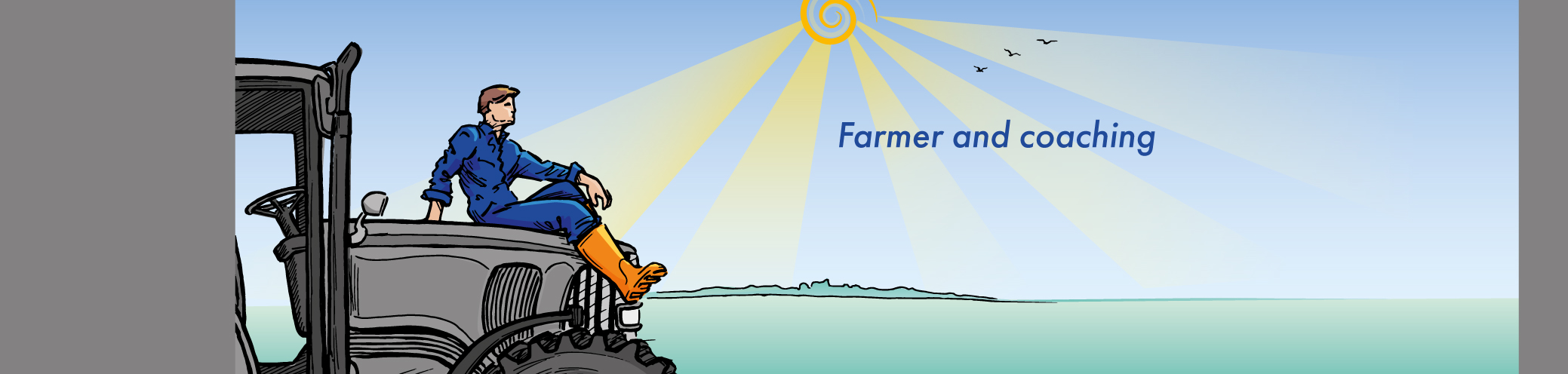 farmer and coaching. The farmer and uncertainties. Do I want to be a farmer?